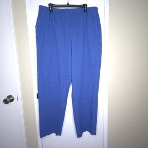 BLAIR Women's 22W Elastic Waist Classic Pull-on Blue Jean Pants